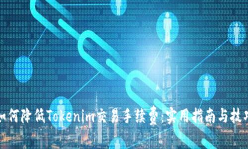 如何降低Tokenim交易手续费:实用指南与技巧