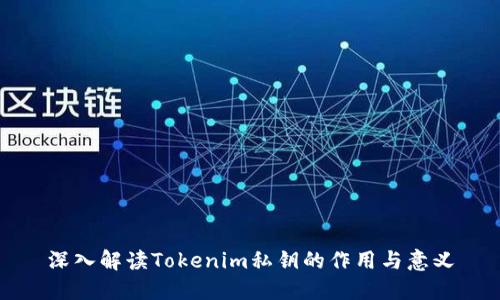 深入解读Tokenim私钥的作用与意义