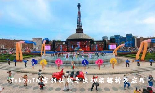 TokenIM密钥私钥导出功能解析及应用